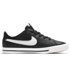 Nike Court Legacy (PSV) Little Kids' Shoes Black/White DA5381 002 Size 2Y